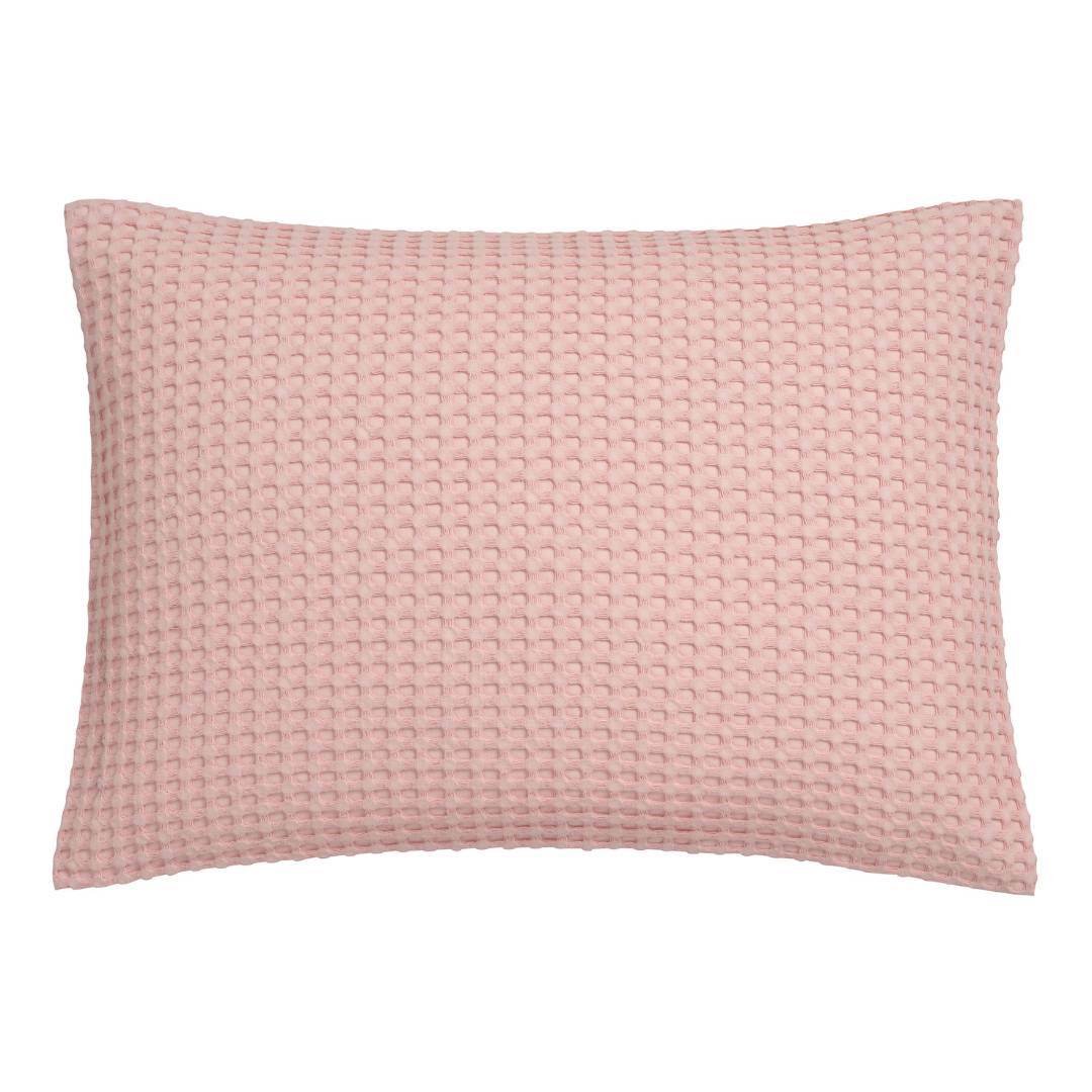 Vandyck Home Pique Wafel Kussensloop Sepia Pink 40 x 55 cm
