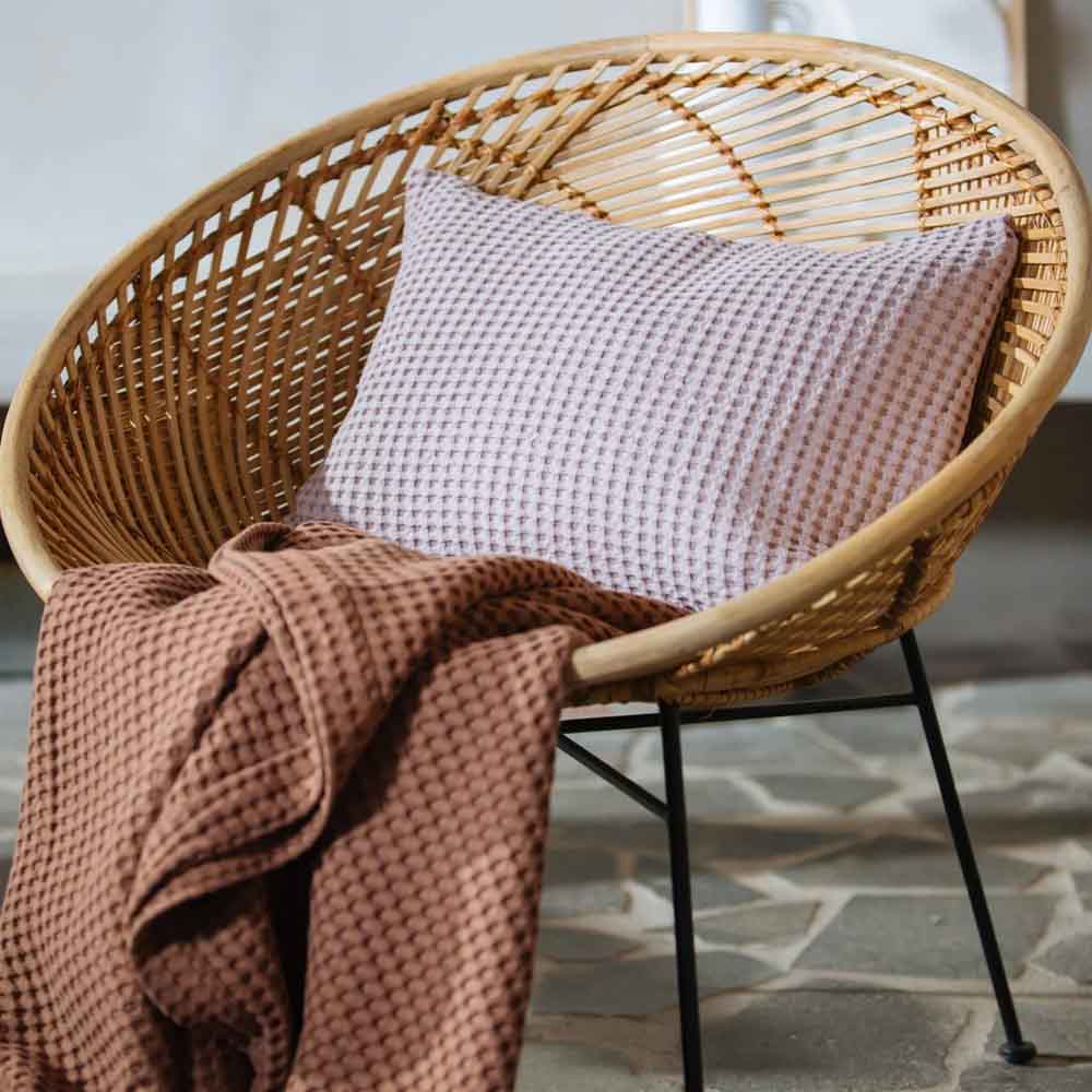 Vandyck Home Pique Wafeldeken Viola