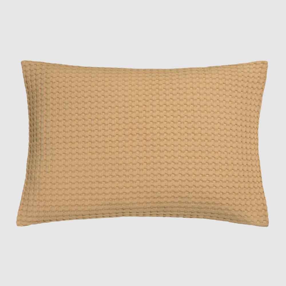 Vandyck Home Pique Wafel Kussensloop Toffee 40 x 55 cm