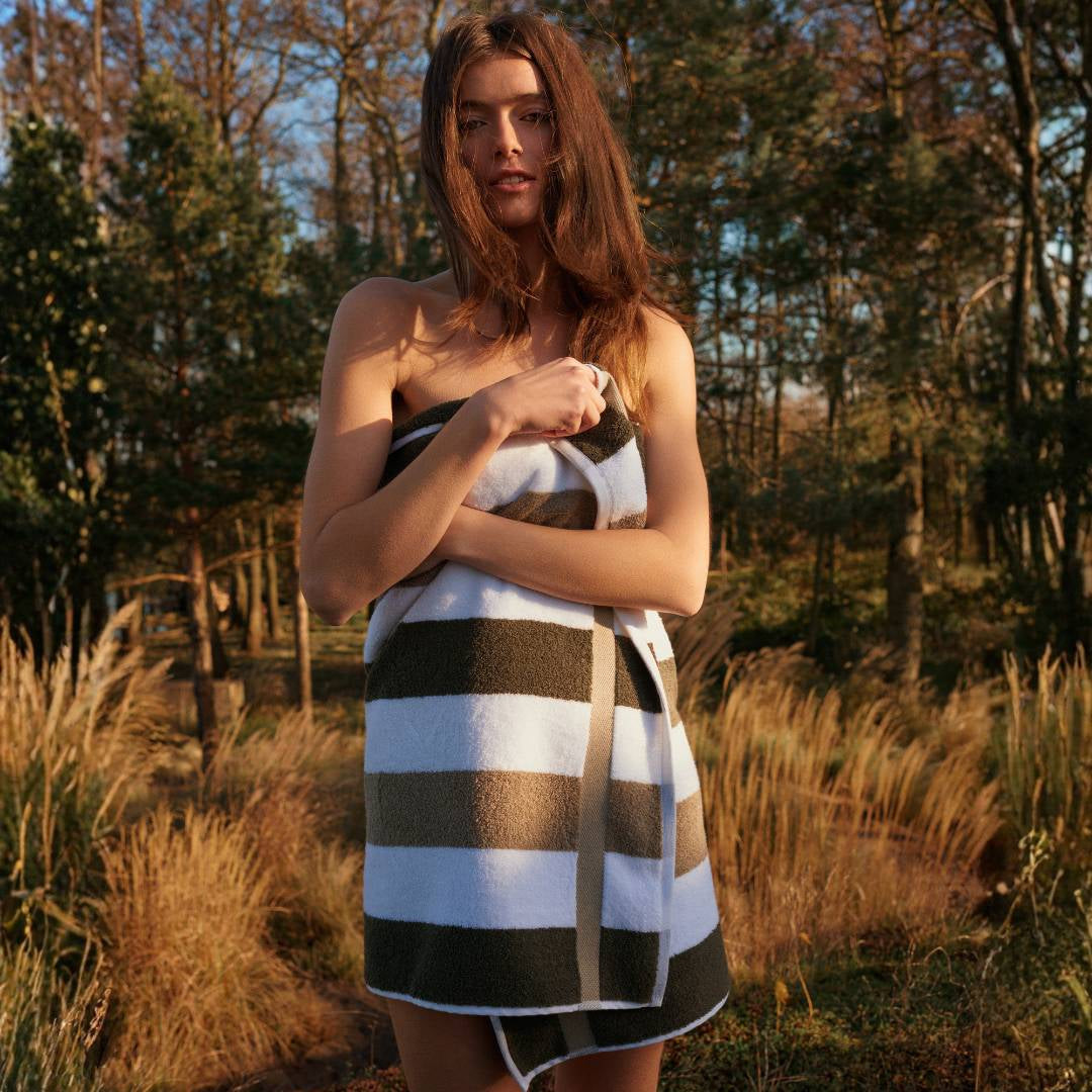 Vandyck Vancouver handdoek Salie