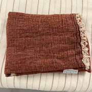 Vandyck Home 81 Rusty Brown Plaid 130 x 220 cm