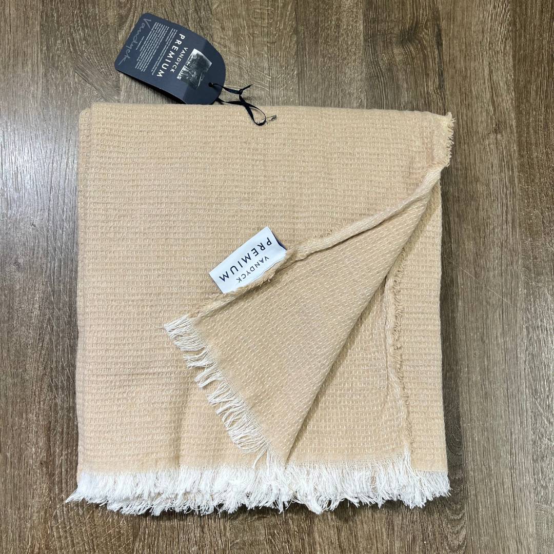 Vandyck Home 89 Sand plaid 130 x 220 cm