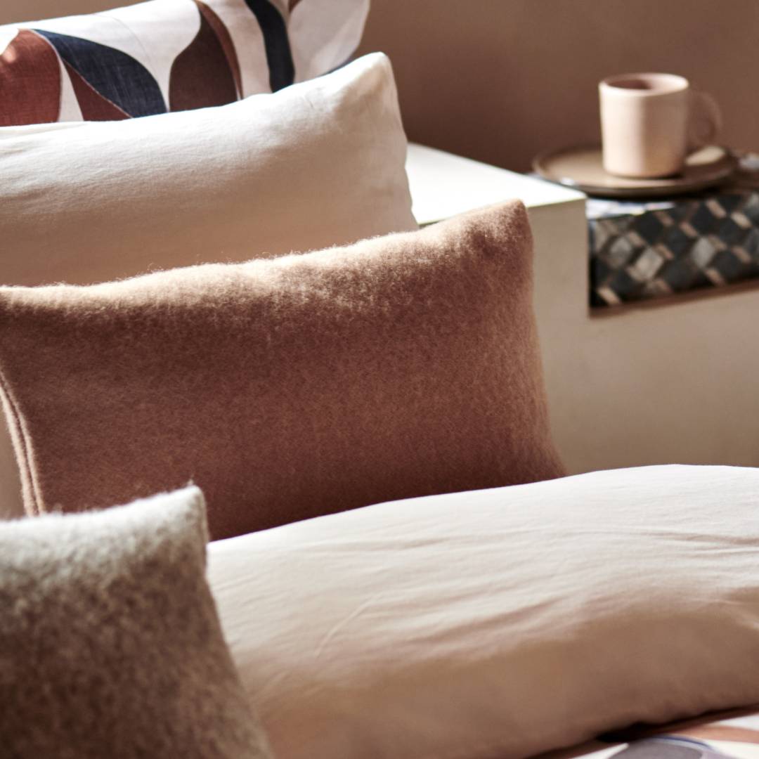 Vandyck Home Bellavita Soft Tan kussensloop 40 x 55 cm