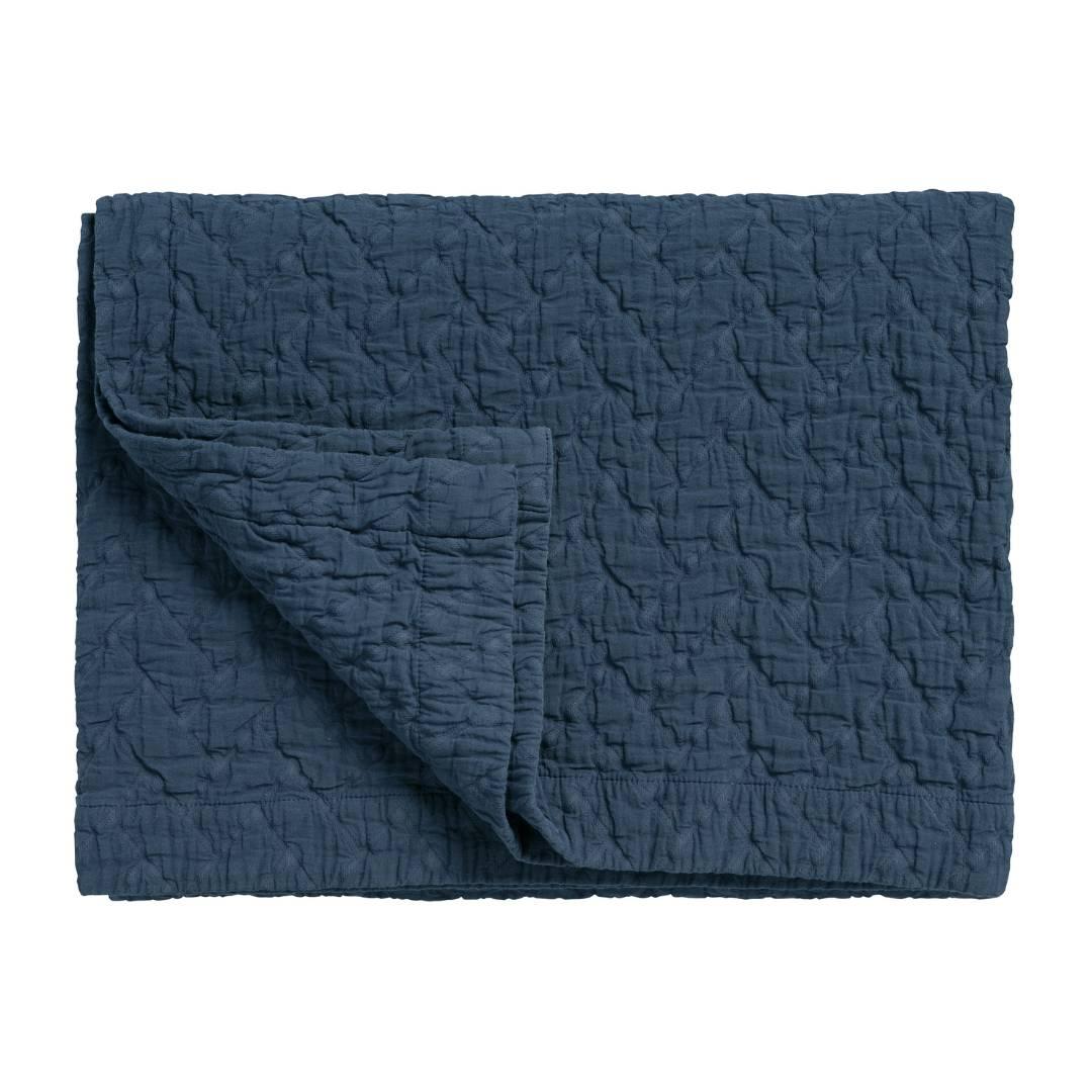 Vandyck Pure 10 Bedsprei Blue Ink