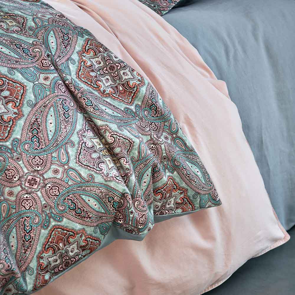 Vandyck Dekbedovertrek Charm pearl blue