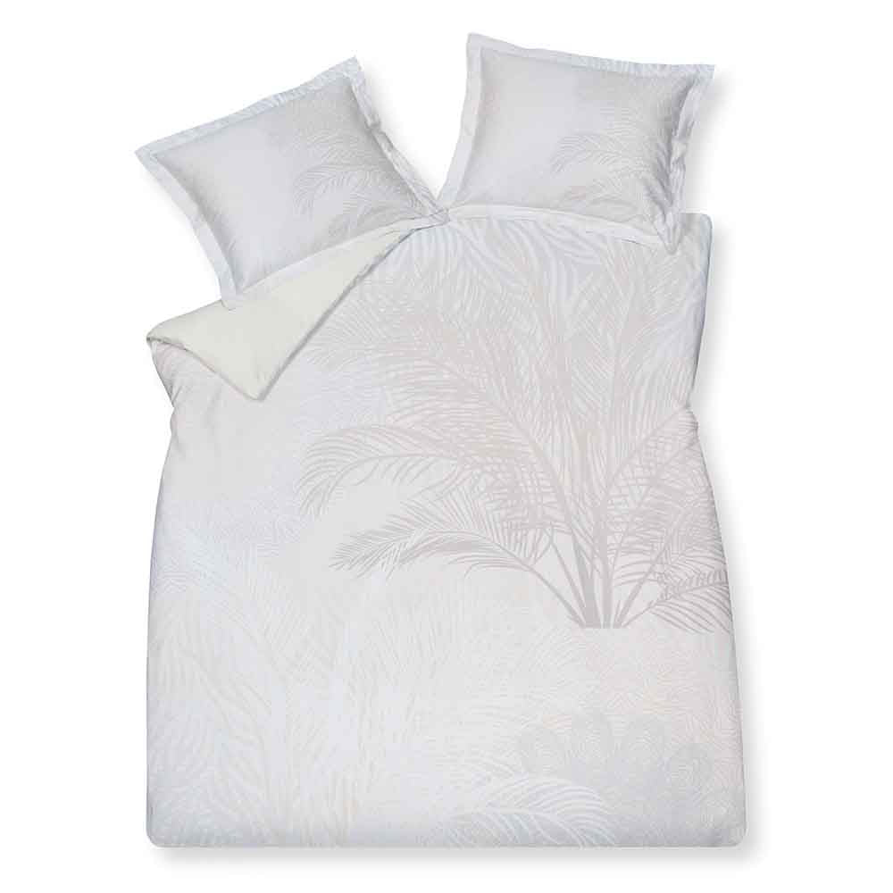 Vandyck Dekbedovertrek Flower Pattern cream tan