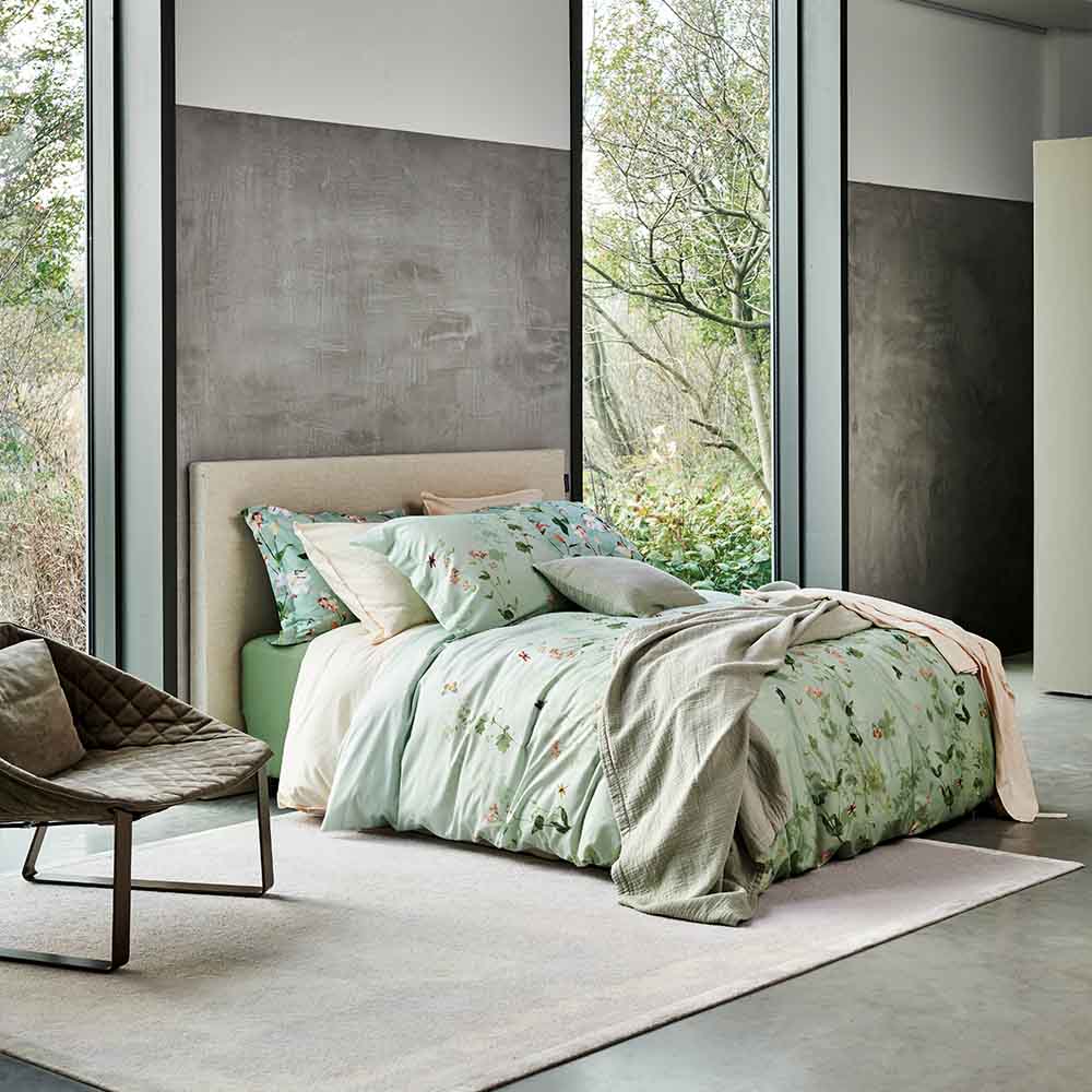 Vandyck Dekbedovertrek Gardenia smoke green