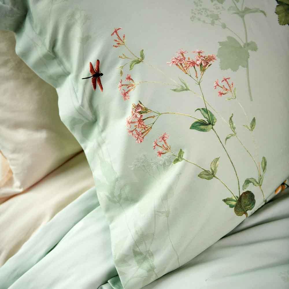 Vandyck Dekbedovertrek Gardenia smoke green