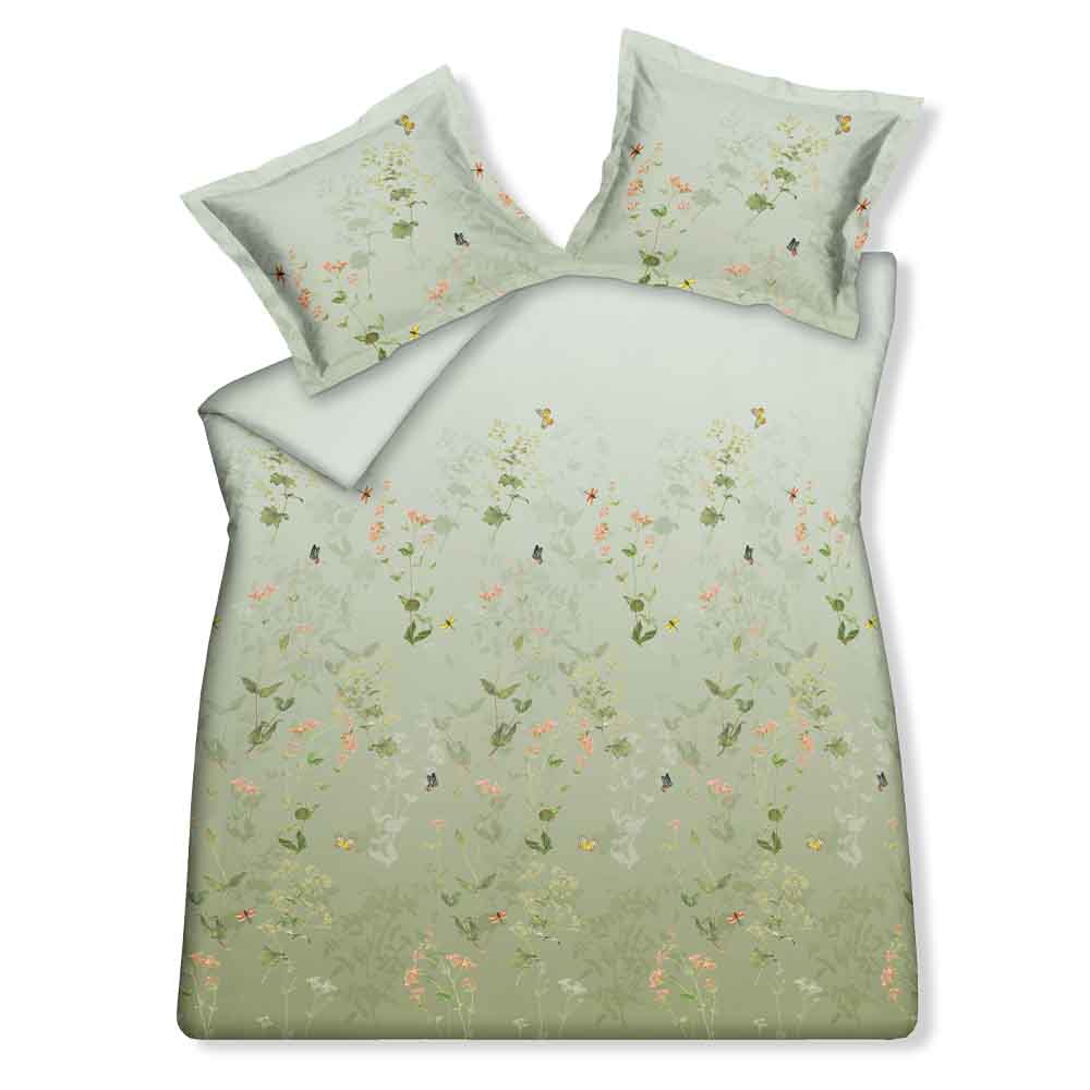 Vandyck Dekbedovertrek Gardenia smoke green