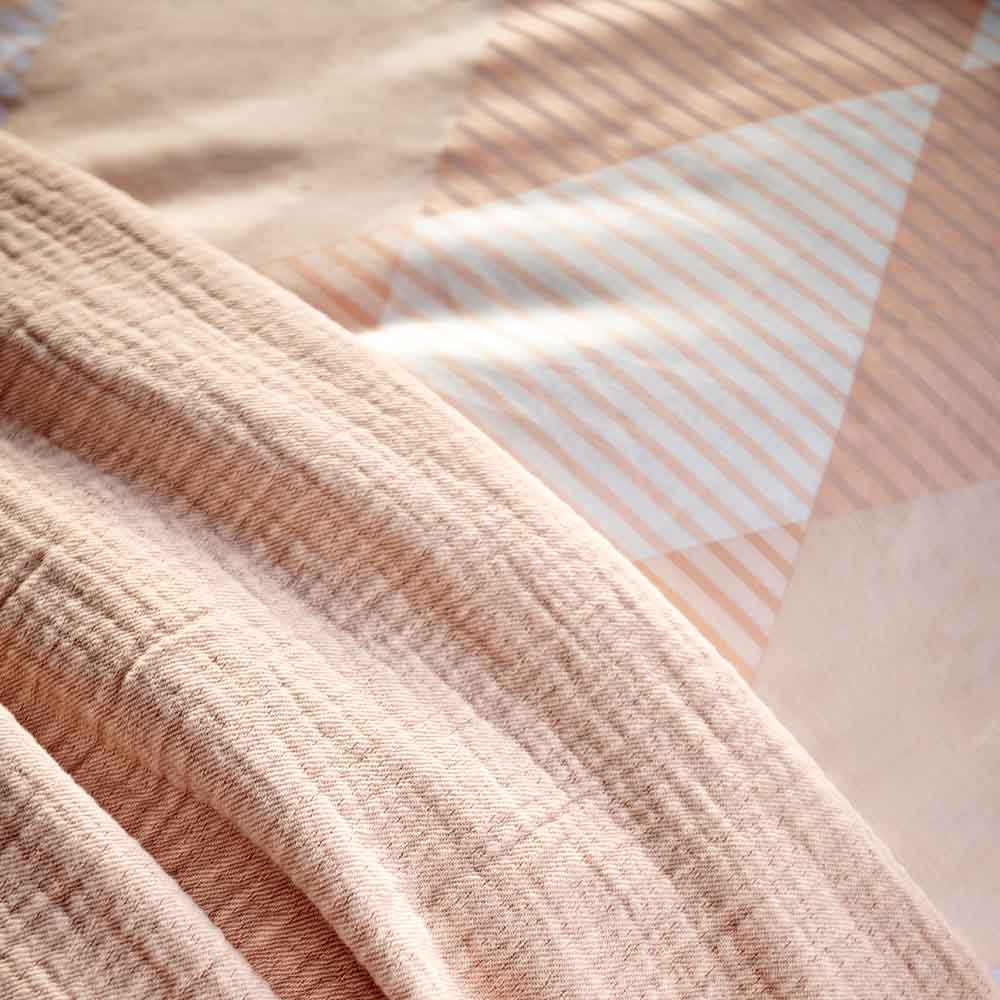 Vandyck Dekbedovertrek Glaze apricot blush